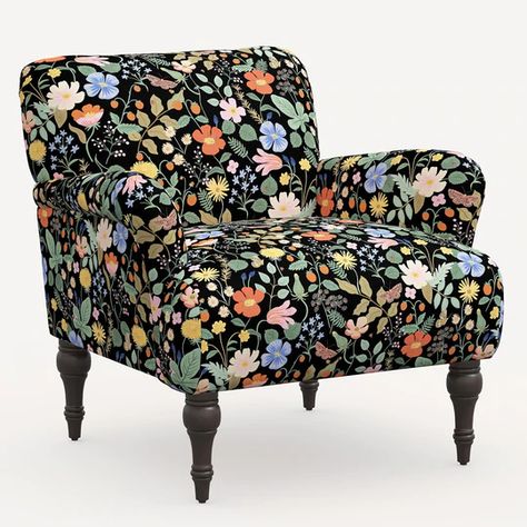 Rifle Paper Co. – Cloth & Company Anna Bond, Printed Chair, Strawberry Fields, Upholstered Arm Chair, Accent Chairs For Living Room, Birch Lane, Floor And Wall Tile, Nebraska Furniture Mart, Cozy Blankets