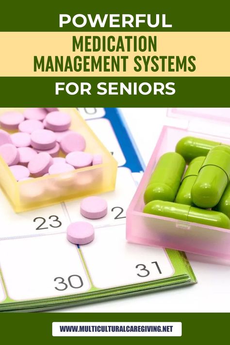 Medication management systems help you to keep on top of your medications, preventing serious issues. Many of them are easy to use and may even be portable. #medication #management Medication Reminder Ideas, Medication Management Activity, Older Parents, Medication Adherence, Medication Organization, Teal Living Rooms, Medication Storage, Home Therapy, Medicine Organization