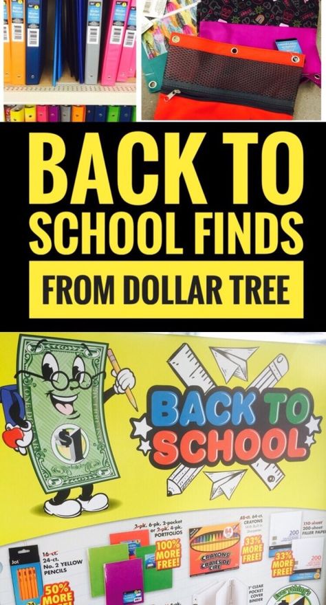 Check out Dollar Tree for great deals on Back to School Supplies! They have a huge selection of folders, pens, and organizers at such a great price! #backtoschool #schoolsupplies #deals #momhacks #savemoney #school #frugal Preschool Supplies, Cash Budget Envelopes, Dollar Tree Hacks, Thrifty Living, Budget Envelopes, Tree Craft, Back To School Deals, Back To School Essentials, Back To School Sales