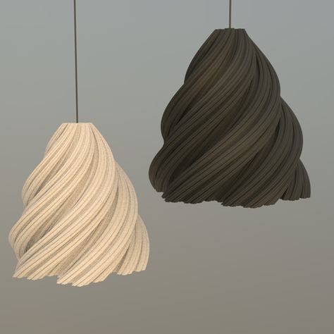 3d Printed Lamp Shade, Lamp 3d Print, 3d Print Lamp, 3d Printed Lamp, Personal Project Ideas, Drukarka 3d, Large Abstract Wall Art, 3d Lamp, Lamp Pendant