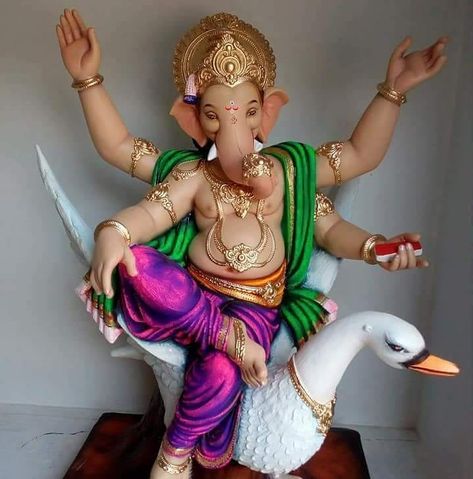 Ganesha Making, Ganesh Murti, Ganpati Bappa Photo, Ganapati Decoration, Shri Ganesh Images, Ganesh Utsav, Happy Ganesh Chaturthi Images, God Artwork, Ganesh Idol