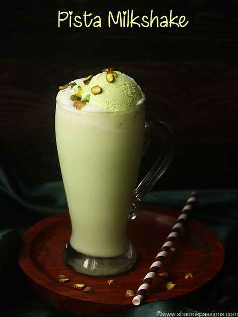 pista milkshake recipe Pista Milk Shake, Pistachio Milkshake Recipes, Milkshake Recept, Pistachio Milkshake, Yummy Milkshakes, Mocha Milkshake, Yummy Milkshake Recipes, Fruit Milkshake, Fruit Punch Recipe