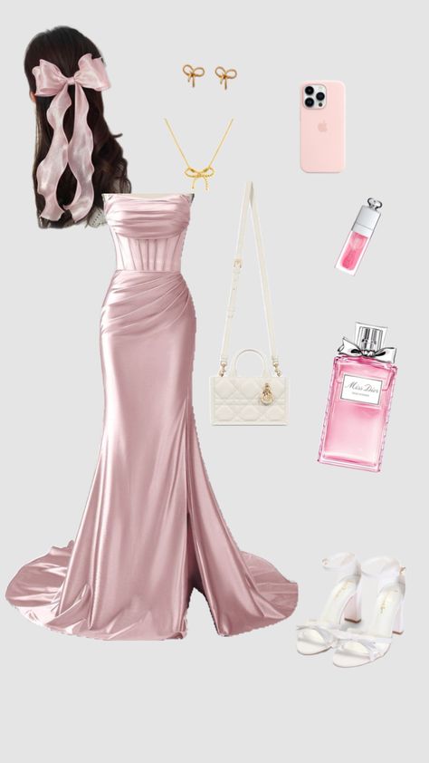 #fancydinnerfit #coquette #dior Coquette Ball Gown, Modest Christian Clothing, Fairy Gown, Prom Dress Inspo, Prom Dress Inspiration, Designer Dresses Casual, Prom Outfits, Grad Dresses, Gala Dresses