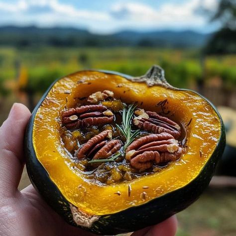 Butter Syrup, Roasted Acorn Squash, Roasted Pecans, Maple Pecan, Acorn Squash, Toasted Pecans, Salad Side Dishes, Grass Fed Beef, Squash Recipes