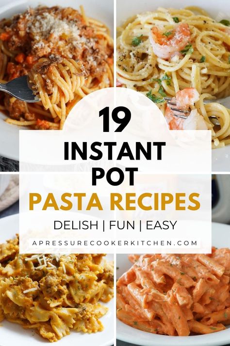 Explore a collection of irresistible pasta recipes that can be easily prepared in the Instant Pot. From classic favorites to creative twists, there's a pasta dish for every craving! #InstantPotPasta #EasyRecipes Instant Pot Pasta Bake, Instant Pot Pasta Dishes, Instant Pot Pizza Pasta, Instant Pot Creamy Pasta, Instant Pot Pasta Salad, Instapot Pasta Recipes, Spaghetti Instant Pot, Pasta In Instant Pot, Instant Pot Taco Pasta