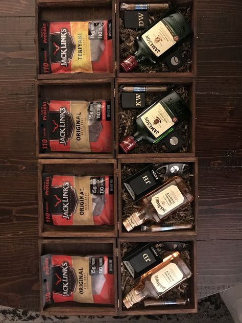 Groomsmen proposal Groomsmen Proposal Country, Country Groomsmen Proposal, Groomsmen Proposal Non Alcoholic, Groomsmen Proposal Diy, Country Groomsmen, Groomsmen Boxes, Groomsman Proposal Box, Bbq Theme, Dyi Gifts