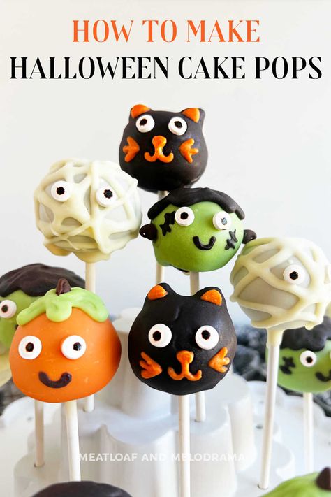 Halloween Cake Pop Recipes, Sprite Cake, Fun Halloween Desserts, Soda Cake, Cake Dip, Halloween Cake Pops, Fun Halloween Treats, Cake Pop Sticks, Cake Pop Recipe