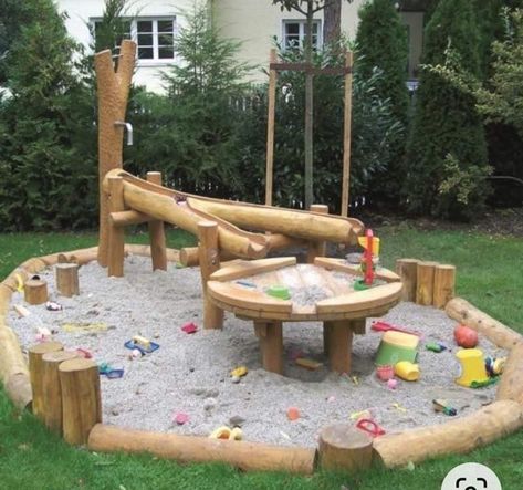 Natural Play Spaces, Outdoor Play Space, Play Area Backyard, Outdoor Play Spaces, Backyard Kids Play Area, Outdoor Play Areas, Diy Playground, Sensory Garden, Kids Outdoor Play