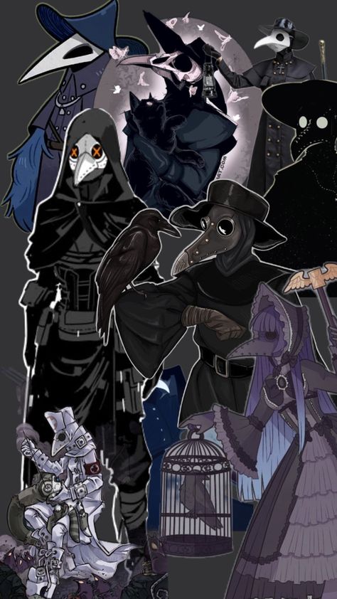 #plauguedoctor #collage Plague Doctor Gacha Club, Plague Doctor Art Cute, Plauge Doctor Aesthetic, Plague Doctor Fanart, Plague Doctor Character Design, Plague Doctor Wallpaper, Plague Doctor Aesthetic, Plague Doctor Oc, Plauge Doctors