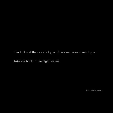 I had all of you once, then a little, then just traces… and now, none at all. The memories stay, haunting the quiet moments. 🌙💔 If only I could turn back time and relive that night we met, where everything felt whole. Some people leave, yet their presence lingers, shaping every corner of our hearts. What would you do if you could go back to that one night? Share your story below. 💬 Follow, like, and share for more reflections on love and loss. Tags 🏷 #chillbeats #explorepage #littleconversa... Memories Stay Quotes, People Leave Memories Stay, Stay Quotes, Night We Met, Love And Loss, Turn Back Time, Share Your Story, People Leave, Like And Share