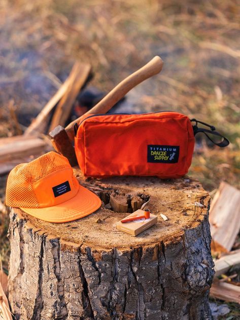 Ti Cobb BLAZE - Montana - Limited-edition -Collaboration - Lightweight - Unbreakable - Medical Grade Titanium Social Photoshoot, Camp Photoshoot, Outdoor Product Photography, Cap Photography, Tent Logo, Marfa Lights, Platform Deck, Prefab Cabins, Fall Camping