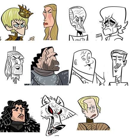 GoT characters by Silverdrawingacademy. Stephen Silver, Facial Expressions Drawing, Children's Book Characters, Drawing Face Expressions, Got Characters, Game Of Thrones Art, Drawing Expressions, Character Sketches, Character Study