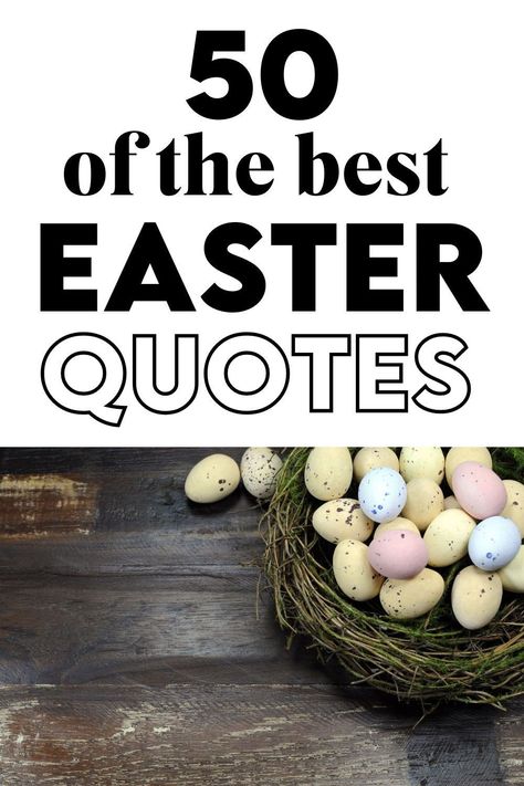 50 inspirational Easter quotessayings Easter Meaning Quotes, Easter Church Signs Sayings, Easter Quotes Inspirational, Easter Quotes Religious, Funny Easter Quotes, He Is Risen Quotes, Easter Meaning, Resurrection Quotes, Easter Sayings