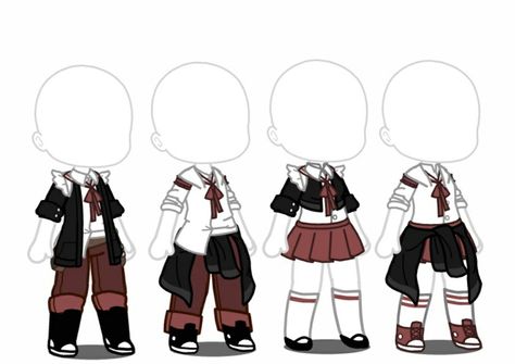 Gacha Club Outfit Jacket, Gacha Club Outfit Ideas Uniform, Matching Outfits Gacha Club, Scar Aethstetic Lion King, Simple Gacha Club Outfits, Gacha Club Outfit Matching, Gacha Work Outfits, Gacha Club Jacket Ideas, Gacha Club Outfit Uniform