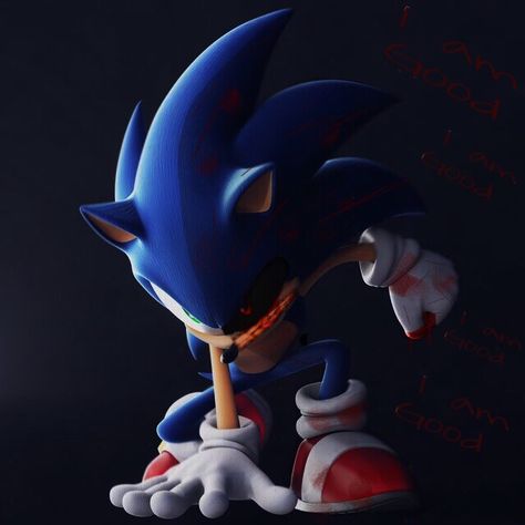 Sonic Exe Art, Sonic Exe Rewrite, Sonic And Sonic Exe, Evil Sonic, Rewrite Sonic.exe, Vigilante Deku, Dark Sonic, No More Innocence Sonic.exe, Johnny English