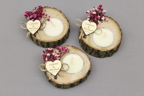 60 pcs Personalized Log Candle Holders, Wood Tealight Holders In Bulk,Wedding Favors, Valentine Candle Holder, Tea Lights Candle Holder,Funeral Favors For Guests, Handmade Candle Holders & Tealights Candle Holders Wood, Enterprise Ideas, Valentine Candle, Young Enterprise, Log Candle Holders, Wooden Tea Light Holder, Bulk Wedding Favors, Handmade Candle Holders, Log Candles