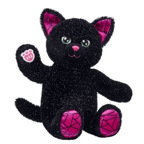 Night Magic Kitty, , hi-res Build A Bear Halloween, Black Cat Stuffed Animal, Black Stuffed Animal, National Teddy Bear Day, Disney Princess Palace Pets, Cat Stuffed Animal, Teddy Bear Day, Night Magic, Custom Stuffed Animal