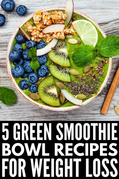 Apple Greek Yogurt, Smoothie Bowl Base, Avocado Smoothie Bowl, Perfect Smoothie Bowl, Green Smoothie Bowl Recipe, Super Green Smoothie, Mango Smoothie Bowl, Vegan Smoothie Bowl, Acai Bowls Recipe