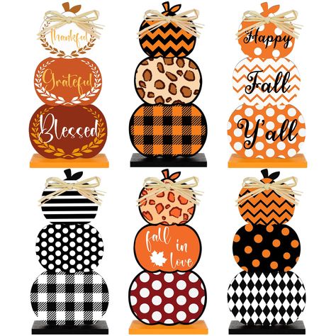 Dollar Tree Wood Pumpkin, Thanksgiving Wood Signs, Harvest Table Centerpieces, Painted Wood Pumpkins, Thanksgiving Table Setup, Pumpkin Signs, Harvest Table Decor, Thanksgiving Crafts Decorations, Fall Decorations For Home