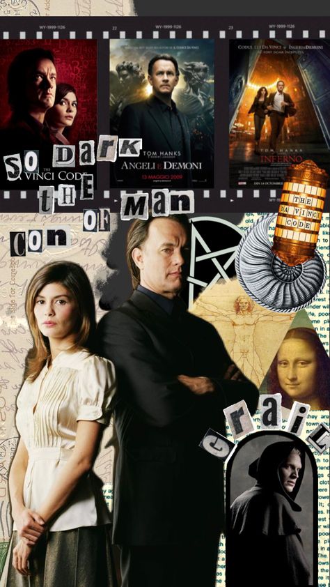 Robert Langdon, Audrey Tautou, Dan Brown, Angels And Demons, Tom Hanks, Your Aesthetic, Creative Energy, Energy, Film