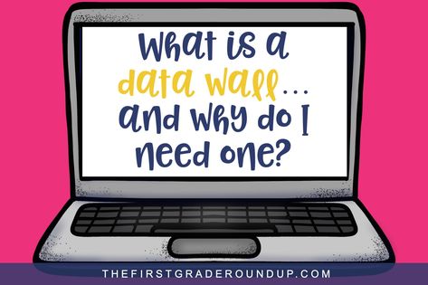 What is a data wall? And why you need one in elementary school! School Data Walls, Classroom Data Wall, Data Walls, Student Data Tracking, Data Wall, Classroom Assessment, Professional Learning Communities, Student Assessment, Data Tracking