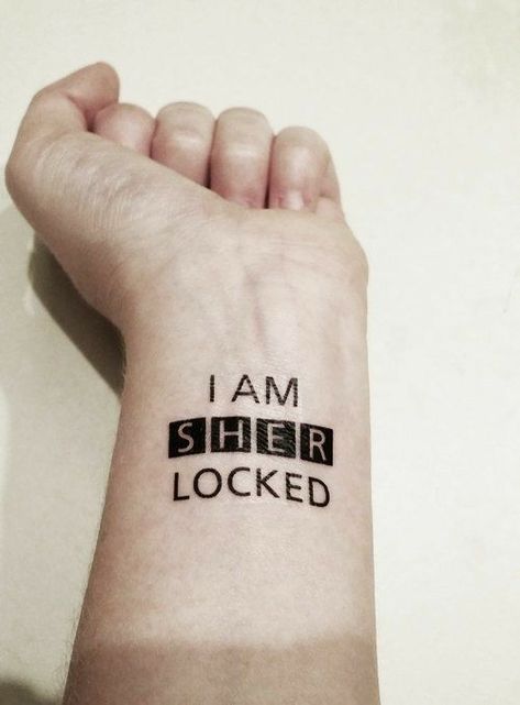 Sherlock Eurus, Sherlock Holmes Tattoo, Sherlock Tattoo, Shinee Sherlock, Sherlock Holmes Wallpaper, Fandom Tattoos, Sherlock Holmes Benedict, Nerd Tattoo, Fan Tattoo