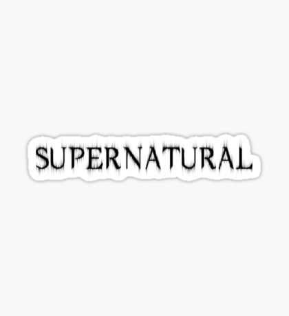 Supernatural Title Sticker Supernatural Title, Supernatural Playlist, Supernatural Stickers, Supernatural Party, John Winchester Journal, Spn Memes, Supernatural Tattoo, Supernatural Pictures, Supernatural Tv Show