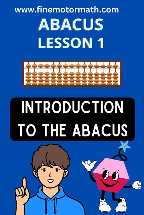 Welcome to Lesson 1 of our Abacus Tutorial series, designed for young learners and their parents! In this engaging introductory video, we'll explore the following key topics to kickstart your abacus journey:
-Types of Abacus We Use (Japanese Soroban)
-Benefits of Learning Abacus
-About This Abacus Tutorial Program
-Parts of Abacus
-Place Value System on the Abacus
This lesson equips you with all the essential information you need to embark on your abacus journey with confidence and enthusiasm. Diy Abacus, Value System, Abacus Math, Lesson 1, 1st Grade Worksheets, Early Math, Extra Curricular Activities, Extra Curricular, Place Values