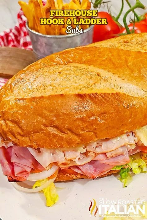 Slow Roasted Italian, Firehouse Subs, Beef Recipe Instant Pot, Sub Sandwich, Gourmet Grilled Cheese, Smoked Turkey Breast, The Slow Roasted Italian, Sub Sandwiches, Copykat Recipes