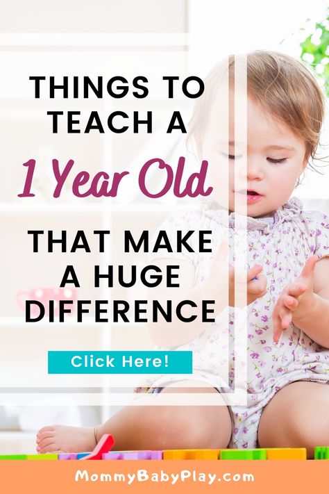 Lessons For One Year Olds, One Year Old Homeschool Curriculum, Teaching Words To One Year Old, One Year Old Developmental Activities, Activities For My One Year Old, One Year Old Development Checklist, One Year Old Craft Ideas, 1 Year Milestones, One Year Old Milestones