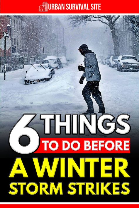 Winter is here. Nights are longer, days are shorter and the temperature is dropping. Before you face a winter storm, get prepared. Winter Weather Preparedness, Prepare For Winter Storm, How To Prepare For Winter, Ice Storm Preparation, Snow Storm Preparation, Winter Prepping, Severe Weather Preparedness, Winter Storm Prep, Winter Storm Preparedness