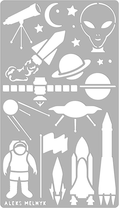 Cute Stencils, Space Templates Free Printable, Alien Stencil, Constellation Stencil, Pumkin Stencils, Astronaut Stencil, Trippy Stencil Patterns, Camo Stencil, Stencils For Kids