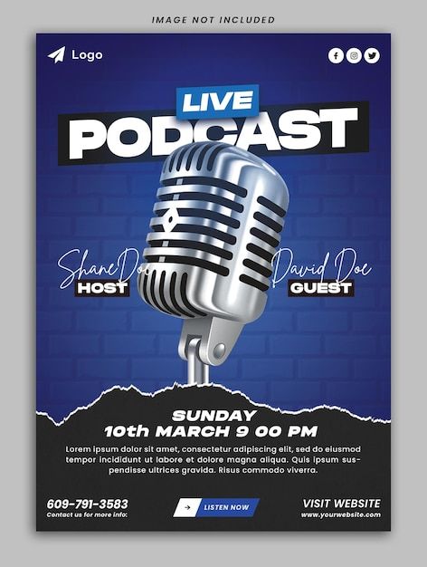 Podcast talk show flyer design psd templ... | Premium Psd #Freepik #psd #commercial #marketing #live #debate Public Speaking Poster Design, Flyer Design Music, Debate Poster, Podcast Poster, Ppt Design, Flyer And Poster Design, Public Speaking, Invitation Card Design, Iconic Photos