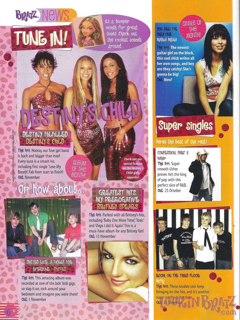 Magazine Edit, 90s Magazine Aesthetic, 2000s Magazine Layout, 2000 Magazine Cover, Word Up Magazine 2000s, Early 2000s Magazine, Fashion Article Layout, Gaming Magazine Layout, Y2k Magazine Spread