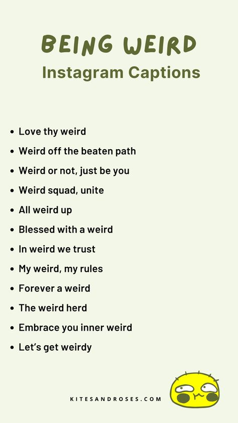 Quotes On Being Weird, Weird Captions For Instagram Selfies, Weird Captions For Friends, Captions For Weird Selfies, Weird Selfie Captions, Crazy Quotes For Friends, Crazy Friends Captions For Instagram, Crazy Instagram Captions, Weird Together Quotes