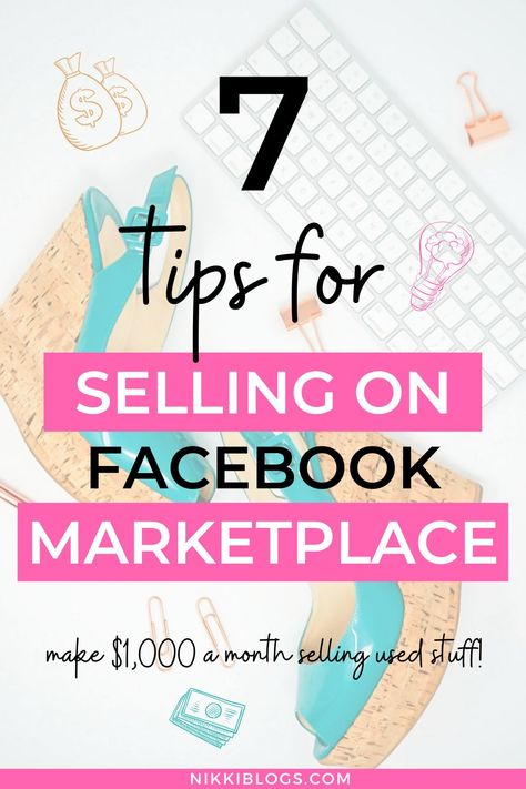 Learn how to start selling online with this guide to Facebook Marketplace! Make $1,000 a month effortlessly and declutter your home with tips on what things to sell, how to photograph for listings that go right away, and even how to display clothes. We'll also cover the difference between bidding groups and the Marketplace! #makemoneyonline #declutter #makecashfast #makemoneyfromhome #workfromhome Best Way To Photograph Clothes To Sell, Display Clothes To Sell Online, How To Photograph Clothes To Sell Online, Online Selling Background, Selling On Facebook, Display Clothes, Lau Lau, Selling Stuff, Blogging Ideas