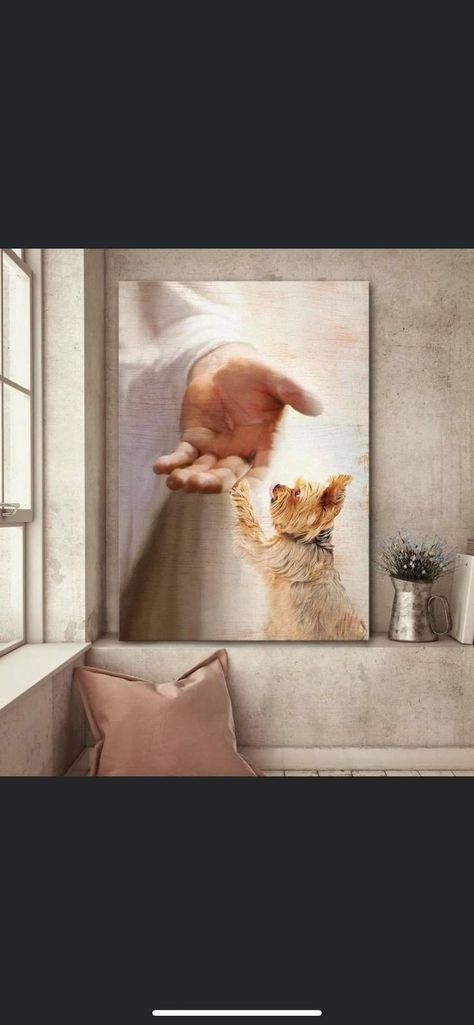 Dogs In Heaven Painting, Animal Loss, Pepper Ann, Heaven Painting, Dog Portraits Painting, Yorkie Lovers, Dog Heaven, Pet Remembrance, Westie Dogs