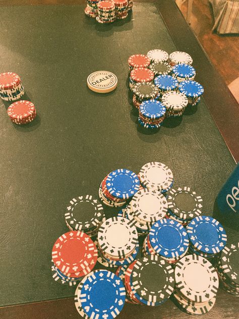 Poker | poker chips | poker night | date night ideas Vintage Poker Chips, Night Date, Poker Night, Date Night Ideas, Poker Chips, Night Ideas, Poker, Card Games, Date Night