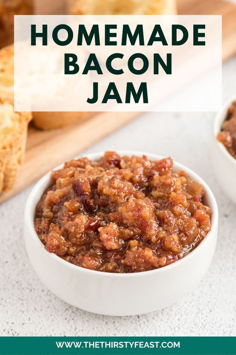 Bacon Jelly Recipe, Bacon Jam Recipe Easy, Best Bacon Jam Recipe, Bacon Jam Recipe, Homemade Bacon, Kitchen Measurements, Bacon Lover, Best Bacon, Bacon Jam