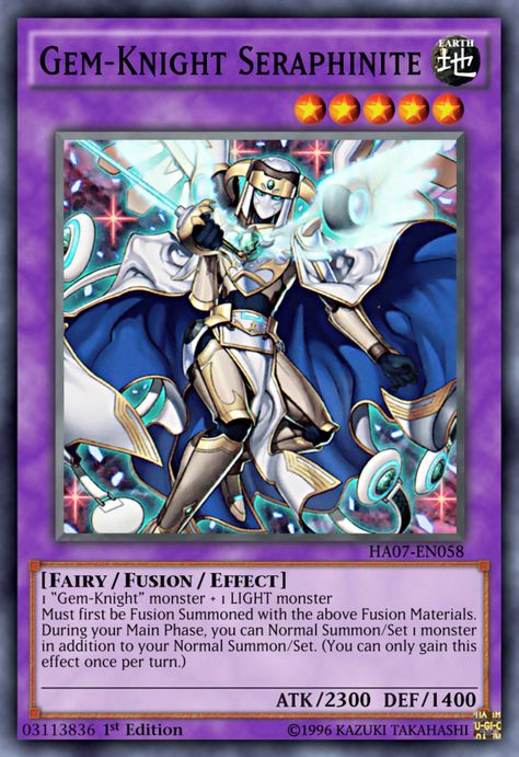 Gem Knight, Light Monster, Yugioh Decks, Custom Yugioh Cards, Earth Fairy, Group Names, Monster Cards, Yugioh Cards, Level 5