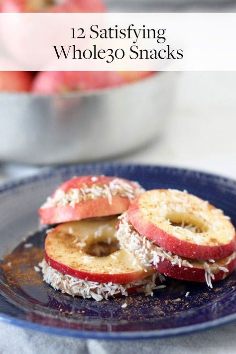 Apple Almond Butter, Whole30 Snacks, Apple Sandwich, Whole 30 Snacks, Apple Snacks, Whole 30 Diet, Nutrition Sportive, Paleo Lunch, Recipe 30