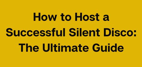 If you’re looking to throw a silent disco party for a friend’s birthday, at a wedding or maybe an event at your local night club, and you’re not quite sure where to start… you’re in the right place! We’ve pulled together a comprehensive article that covers all of the common questions that our first-time clients ask us, to help you understand exactly how to hire and have a successful silent disco. Silent Disco Party Ideas, Silent Disco Party, Party Planning Guide, Silent Disco, Common Questions, Planning Guide, Disco Party, The Common, Party Planning