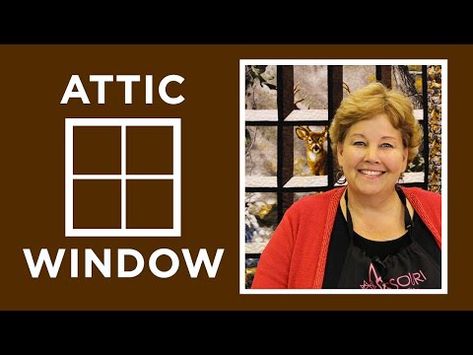 Make an Attic Windows Quilt with Jenny Doan of Missouri Star! (Video Tutorial) - YouTube Jenny Doan Tutorials, Msqc Tutorials, Missouri Quilt Tutorials, Missouri Quilt Company, Window Quilts, Easy Quilt Tutorials, Attic Window Quilts, Attic Windows, Missouri Star Quilt Company Tutorials