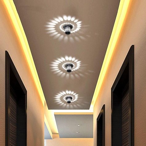 Bathroom Corridor, Wall Sconces Living Room, Sconces Living Room, Corridor Lighting, Recessed Ceiling Lights, Modern Led Ceiling Lights, Light Bathroom, Mediterranean Decor, Recessed Ceiling