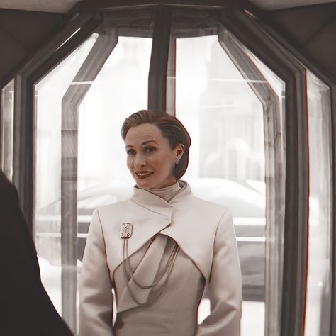 Mon Mothma Outfit, Mon Mothma Costume, Mandalorian Fashion, Friends Dynamics, Swtor Characters, Capitol Fashion, Mon Mothma, Star Wars Food, Sci Fi Clothing