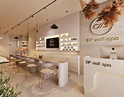 Spa & Beauty :: Behance Esthetician Room Decor Inspiration, Luxury Spa Aesthetic, Small Salon Ideas, Luxury Nail Salon, Spa Aesthetic, Small Salon, Nail Salon Ideas, Esthetician Room Decor, Spa Interior Design