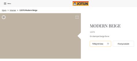 https://www.jotun.com/dk-da/decorative/interior/colours/12076-modern-beige-interior Modern Beige Jotun, Beige Interior, Home Decor, Home Décor