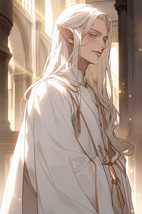 Dnd Elf Male, Albino Elf, Male Character Inspiration, Dnd Elf, Dnd Elves, Male Character, Character Inspiration, Elf, Pins