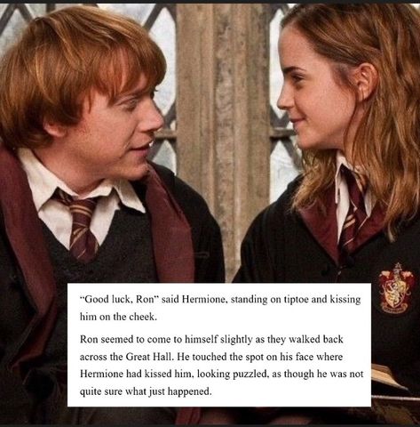 Romione Fanfiction, Romione Headcanon, Hp Headcanon, Ron And Hermione, Harry Potter Headcannons, Kissing Him, Hermione, Spot On, Hogwarts