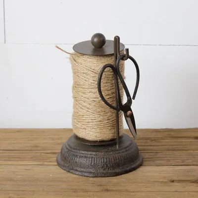 WHITE COZY WINTER | Shop Sales Events Antique Farmhouse Twine Holder, Spool Holder, Wood Spool, Iron Body, Antique Farmhouse, Garden Stool, Lantern Candle Holders, Vintage Inspired Design, Decor Accessories